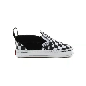 Vans In Slip-On V Crib (Bébé) - Checker Black/True White